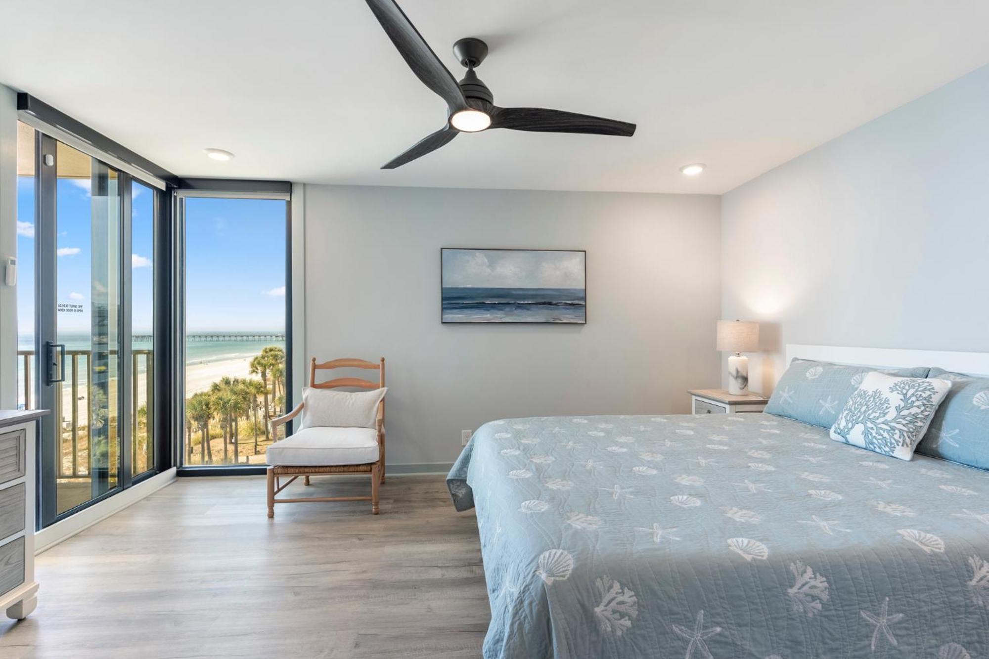 Edgewater Windward 508 - Newly Renovated Corner Condominium! * Panama City Beach