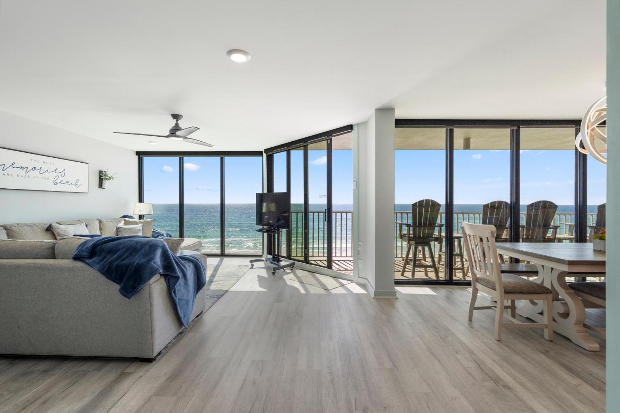 Edgewater Windward 508 - Newly Renovated Corner Condominium! * Panama City Beach